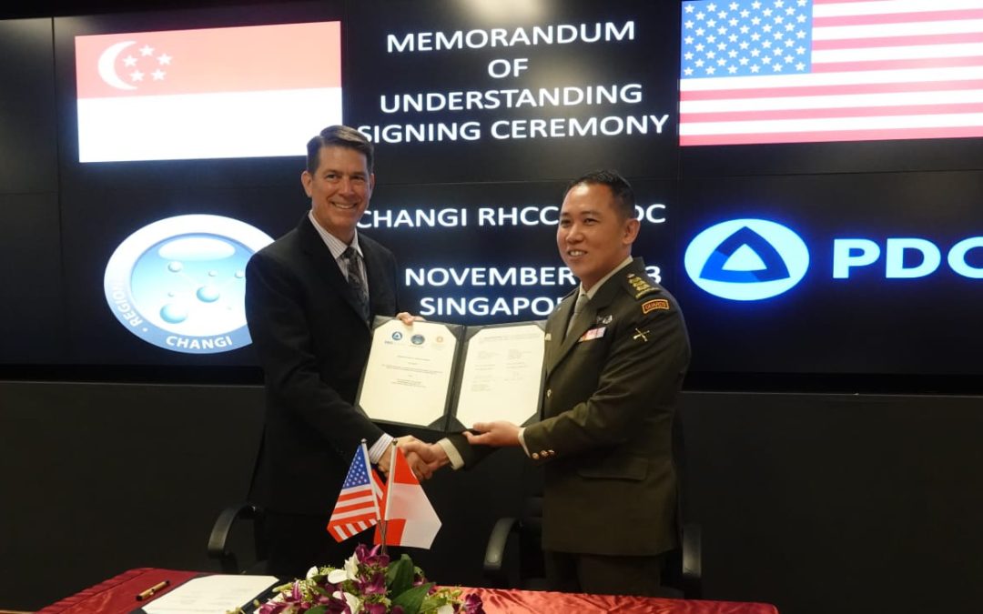 Singapore strengthens humanitarian assistance and disaster relief partnership with PDC