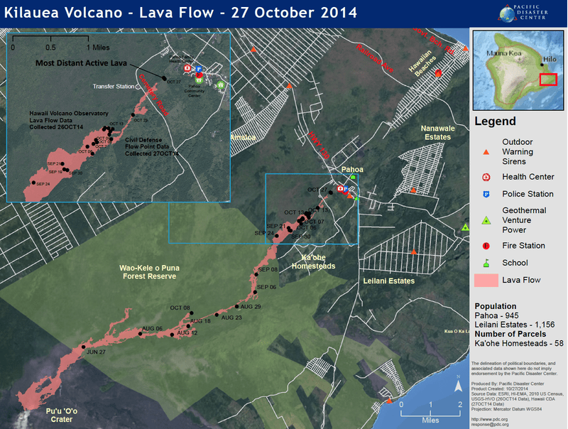 Lava from Hawaii’s Kilauea Volcano reaches residential areas
