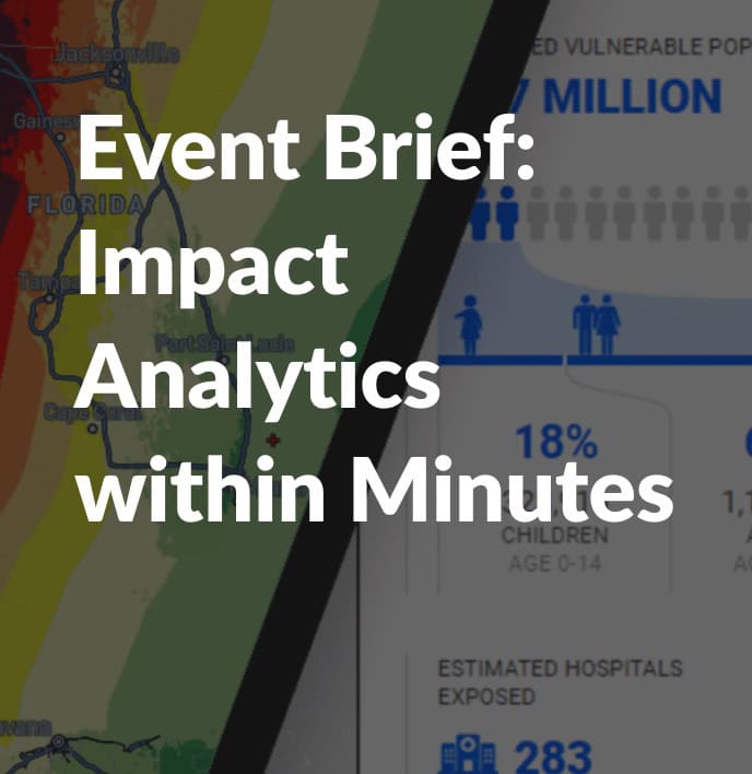 Event Brief: Impact Analytics within Minutes