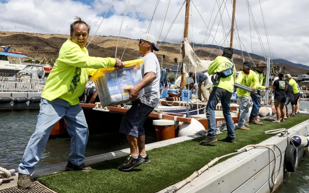 Need for increased logistical coordination as an outpouring of aloha and love, wildfire relief arrives on Maui