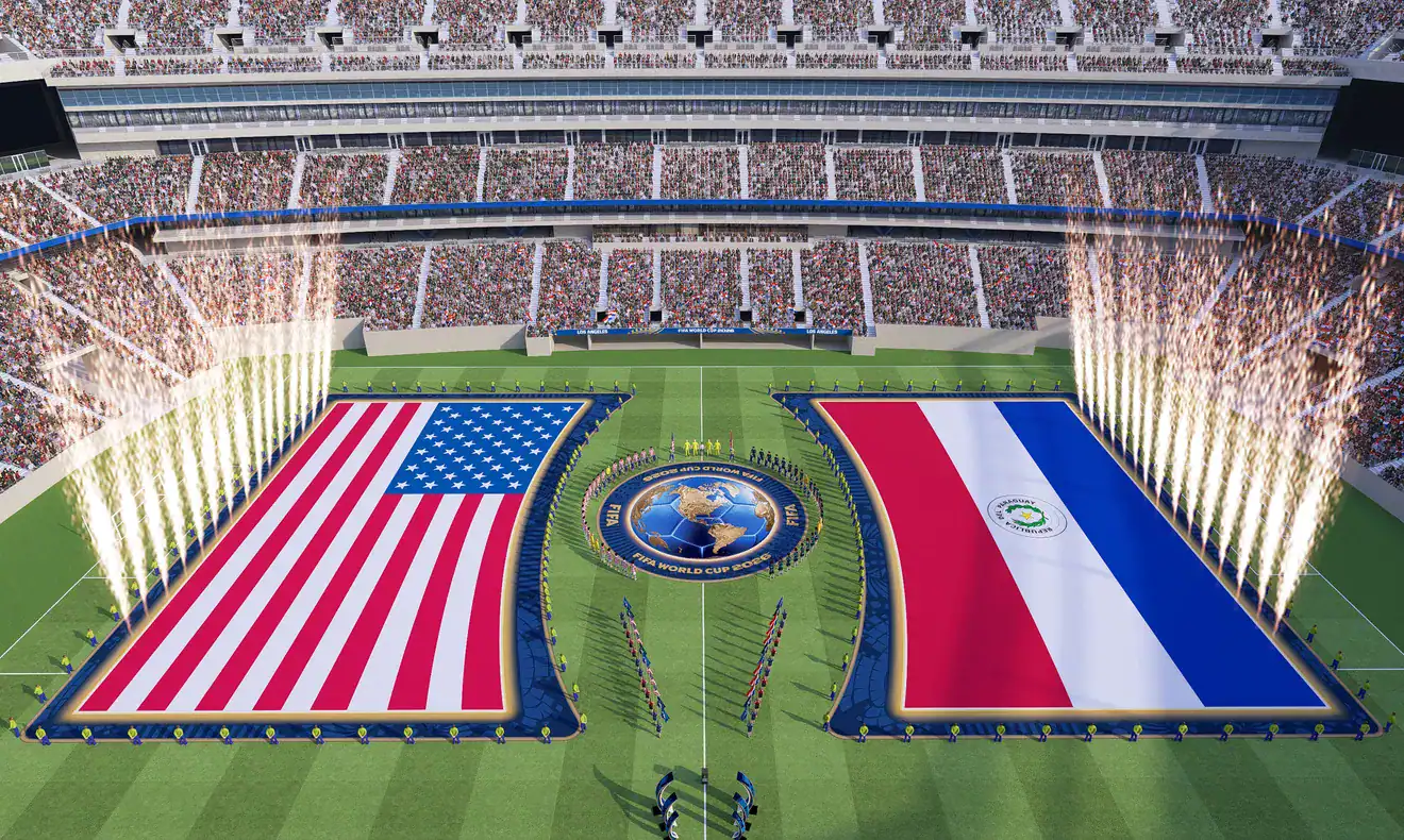 World Cup Stadium FIFA Opening Ceremony