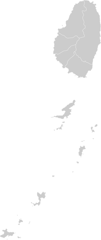 Map of Saint Vincent and Grenadines