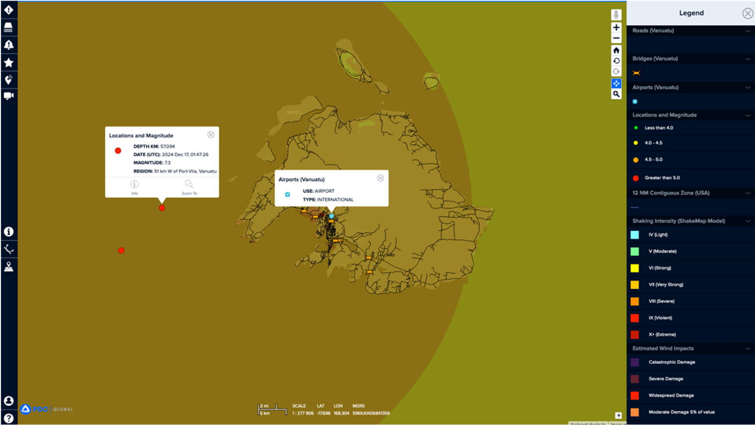 Layer properties and data sources | Pacific Disaster Center