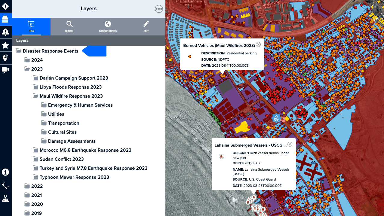Layer Riskmap View historical hazard layers | Pacific Disaster Center