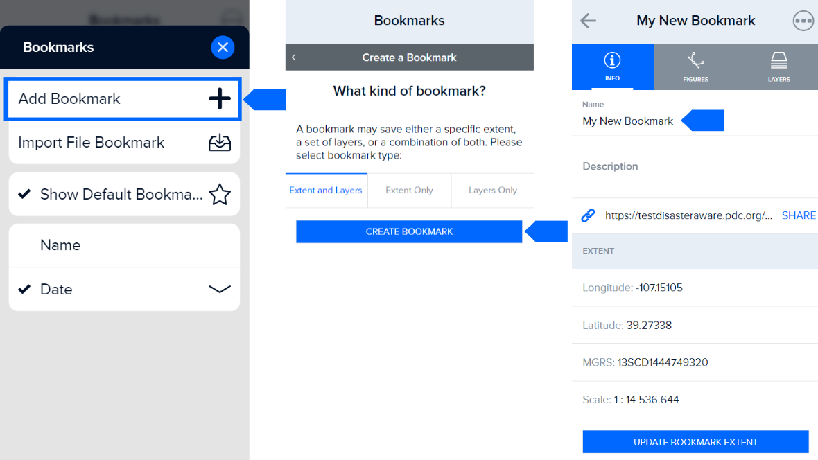 Bookmark frequently used layers | Pacific Disaster Center