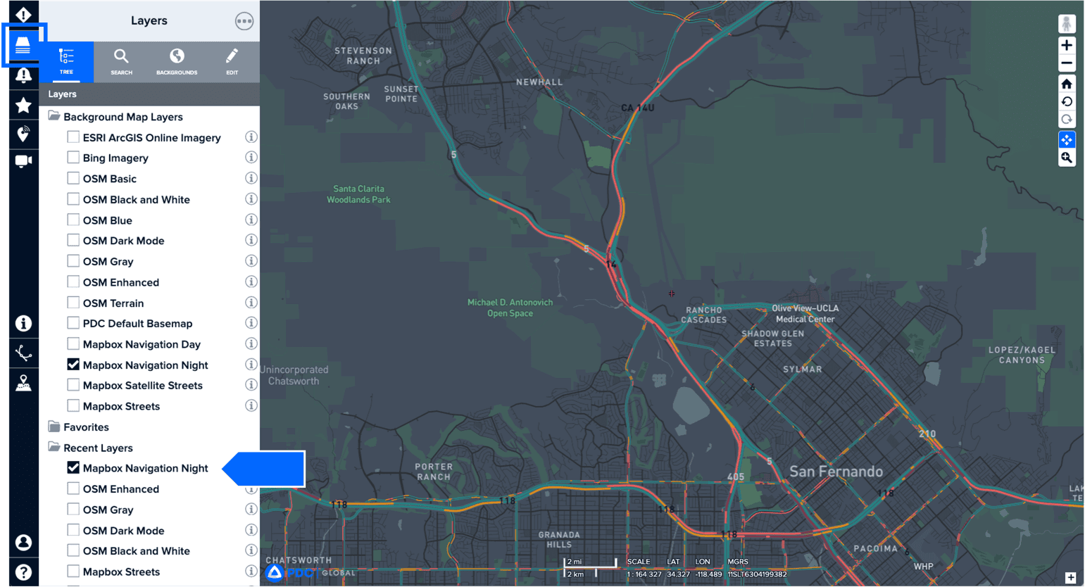 Change default background map | Pacific Disaster Center