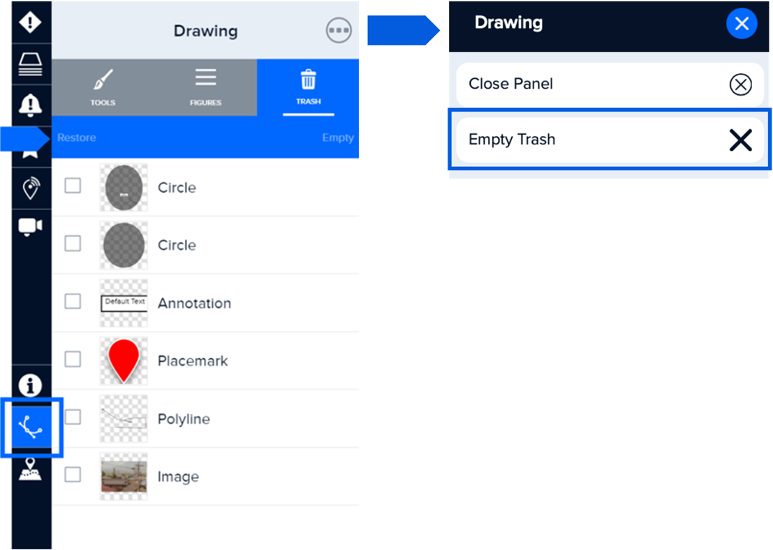 Add drawings and text to maps | Pacific Disaster Center