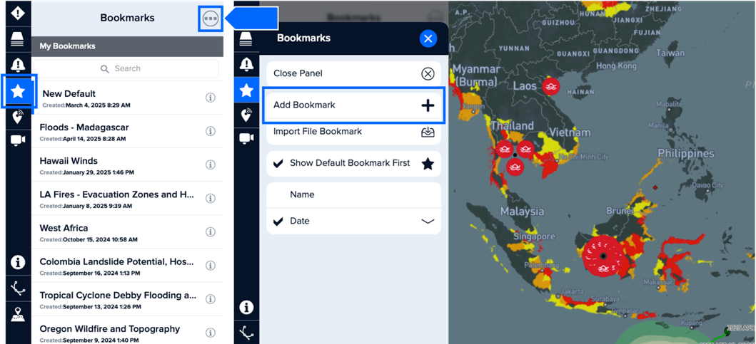 Customize your default map view | Pacific Disaster Center